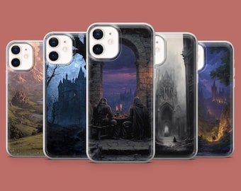 Medieval Phone Case Dark Fantasy Knights Cover for iPhone 17, 16 Pro, 15, 14, 13, 12, Samsung S26, S25, S24, S23, S22, A17, Pixel 10A, 10, 9