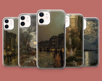 Capa para celular Dark Art Academia Grunge Aesthetic para iPhone 17, 16 Pro, 15, 14, 13, 12, Samsung S26, S25, S24, S23, S22, A17, Pixel 10, 9