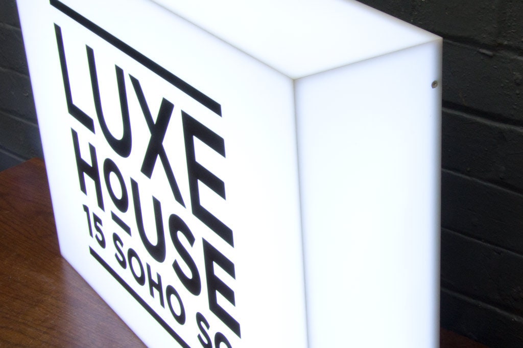 Frameless Acrylic Light Box Etsy