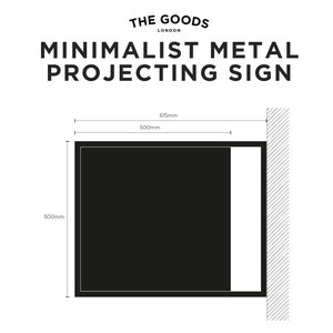 Blade Projecting sign for Cafés, Shops, Bars & Restaurants image 2