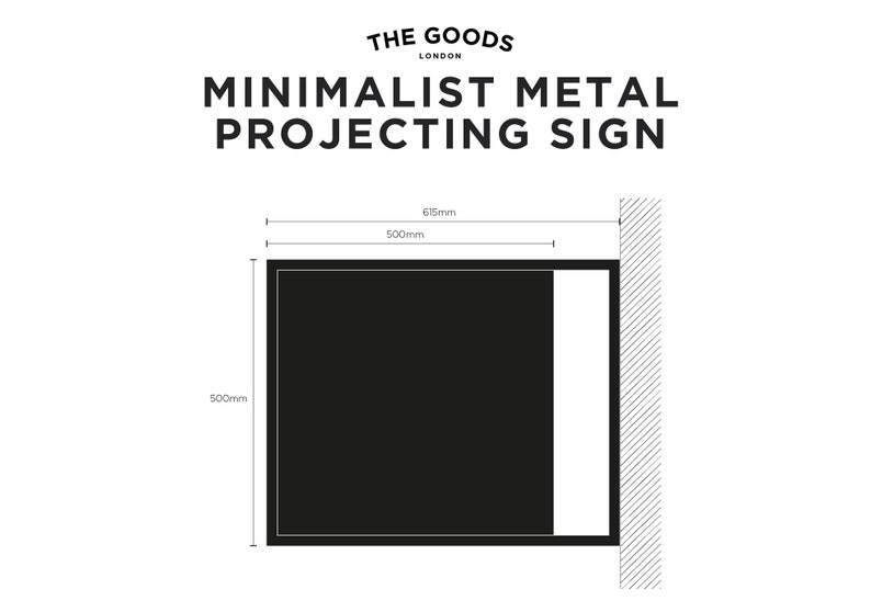 Blade Projecting sign for Cafés, Shops, Bars & Restaurants image 2