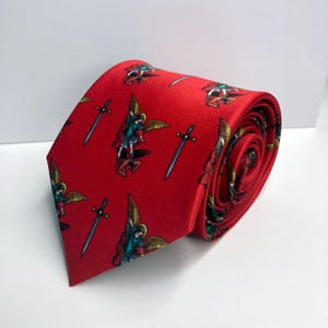 Saint Michael Necktie Catholic