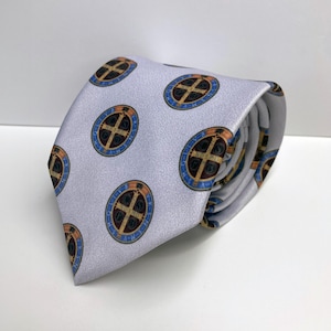 Saint Benedict Medal Necktie Catholic