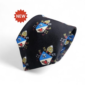 Pope Leo XIV Black Necktie