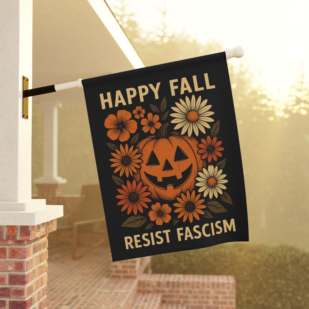 Anti Trump Halloween Flag, Anti Maga Flag, Anti Trump Flag, Fuck Trump ...