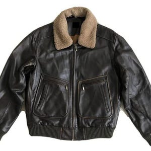 60s RAF Military Aviator, US pilot Bomber Jacket Mens Vintage Style Black color Genuine Cowhide Leather StreetWear B3 Bomber Coat