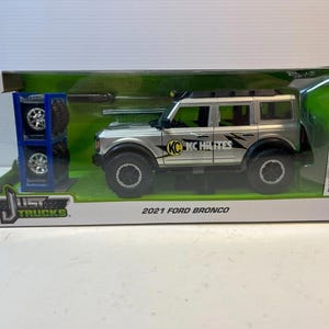 2021 Ford Bronco Diecast Model Car: 1/24 Scale Jada, New in Box