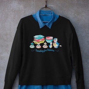 Vintage Pyrex, Amazing Bluebird, Holt Howard Pixieware, Retro Style Sweatshirt Sweater