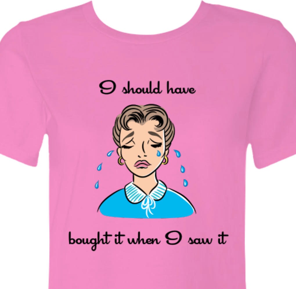 Pinup Girl Rockabilly Vintage Retro Pink I Should Have