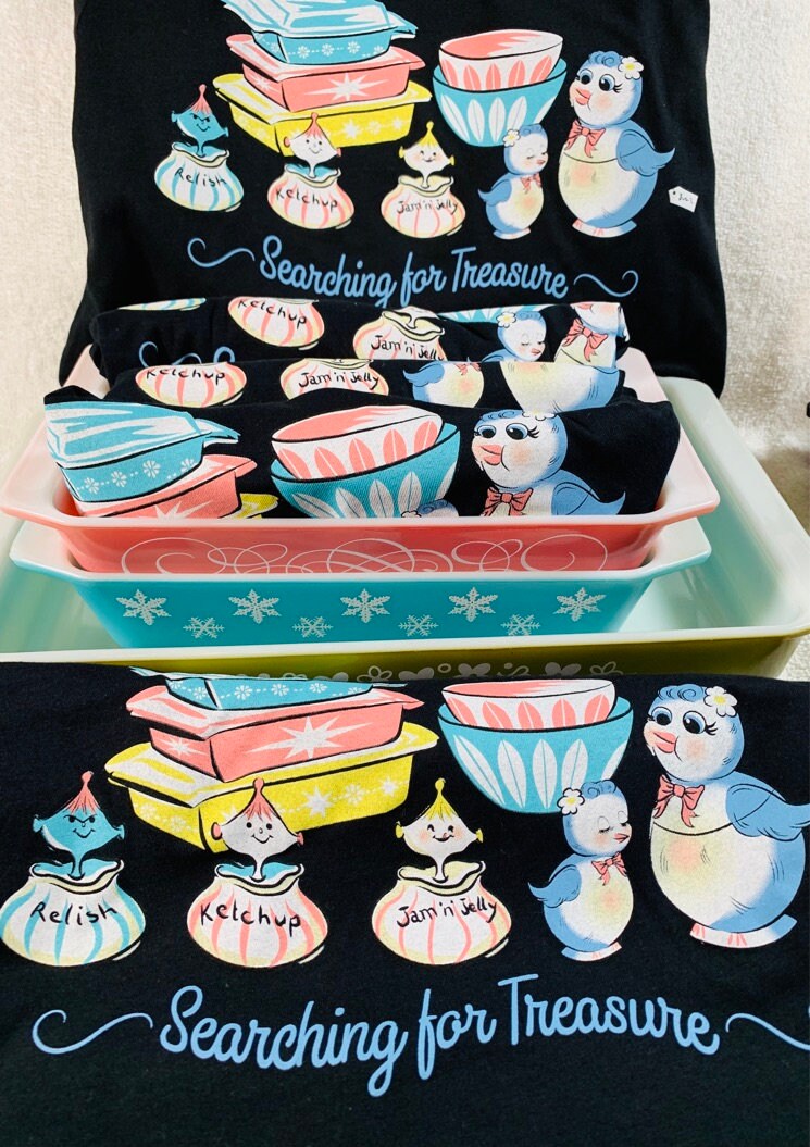 Pyrex Starburst Shirt/ Pyrex Shirt/ Pyrex Bowl Pattern/ - Etsy