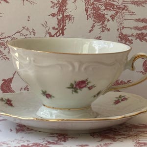 Bavaria rose teacup - Etsy 日本