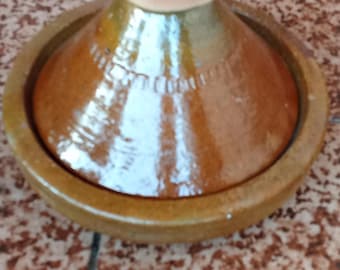 Tajine in terracotta marocchina fatta a mano: pentola per tajine in terracotta smaltata