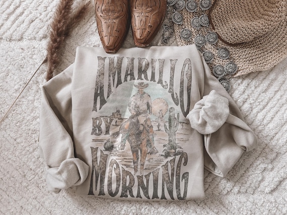 Amarillo by Morning crewneck sweatshirt