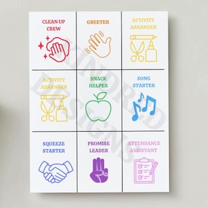 Plantilla de gráfico de Kaper de Girl Scouts
