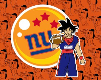 Dragon Ball Giants (2 stickers)