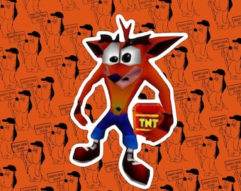 Crash Bandicoot (1996) Sticker