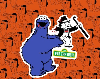 Eat The Rich Sticker