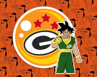 Dragon Ball Packers (2 Stickers)