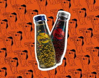 Orbitz Drink Sticker
