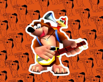 Banjo And Kazooie Sticker