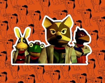 Starfox 64 Sticker