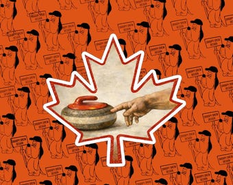 Curling Canada Sticker