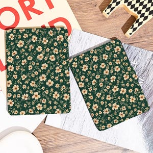 Green Kobo/Kindle Case, Kindle Colorsoft 2024, Kindle Paperwhite 10th 11th 12th 6&#39;&#39; 6.8&#39;&#39; 7&#39;&#39; Case, Kindle Scribe Case, Floral Kindle Cover