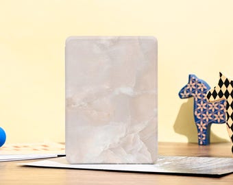 Beige Marble Kindle Case for Kindle PaperWhite 12/11/10th Case, Kindle 6"/6.8"/7", Personalized Case Gift, Kindle Colorsoft  Cover Sleeve