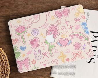 MacBook Pro 16インチキティちゃんカバー Rubberized Hard Case hello kity Thin Slim Cover For New Macbook