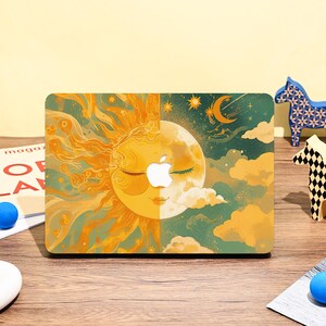 Sun Aesthetic MacBook Case, New MacBook For Macbook Air15/13 Pro 13/14/15/16 2020 2021 M2 2022 2023 MacBook Laptop Case, MacBook Air Case