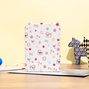 Cat Star Bow Kindle 12th Gen 2024/2022 Paperwhite 6.8&#39;&#39;/6&quot;/7&quot; Case With Hand Strap, All New Kindle Case, Kindle 10th 11th Case Cover