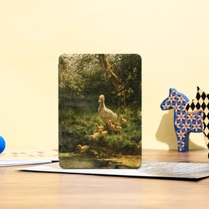 Custom Farmhouse Duck Kindle Paperwhite Case, Kindle Case With Hand Strap, Paperwhite Case 10th, Paperwhite 2022 Case, Gift for Book Lover
