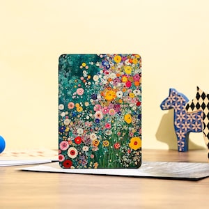 Art Painting Flowers Kindle Paperwhite Case, Kindle Case With Hand Strap, Paperwhite Case 10th, Paperwhite 2022 Case, Gift for Book Lover