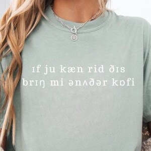 Speech Therapy T-Shirt | If You Can Read This Bring Me Another Coffee | Phonetics Shirt for SLP | Speech-Language Pathologist Funny Shirts