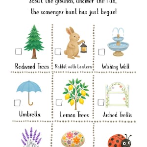 Cartes de chasse au trésor personnalisées, cartes de chasse au trésor de fête personnalisées, impressions d'activités de fête d'enfants