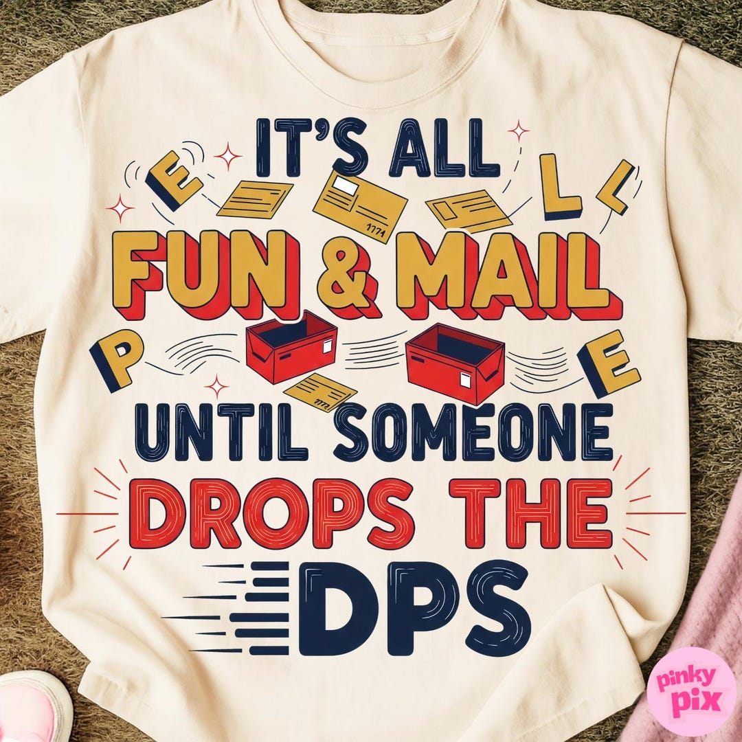 Postal Worker PNG: Funny Mail Carrier Sublimation Design - Etsy