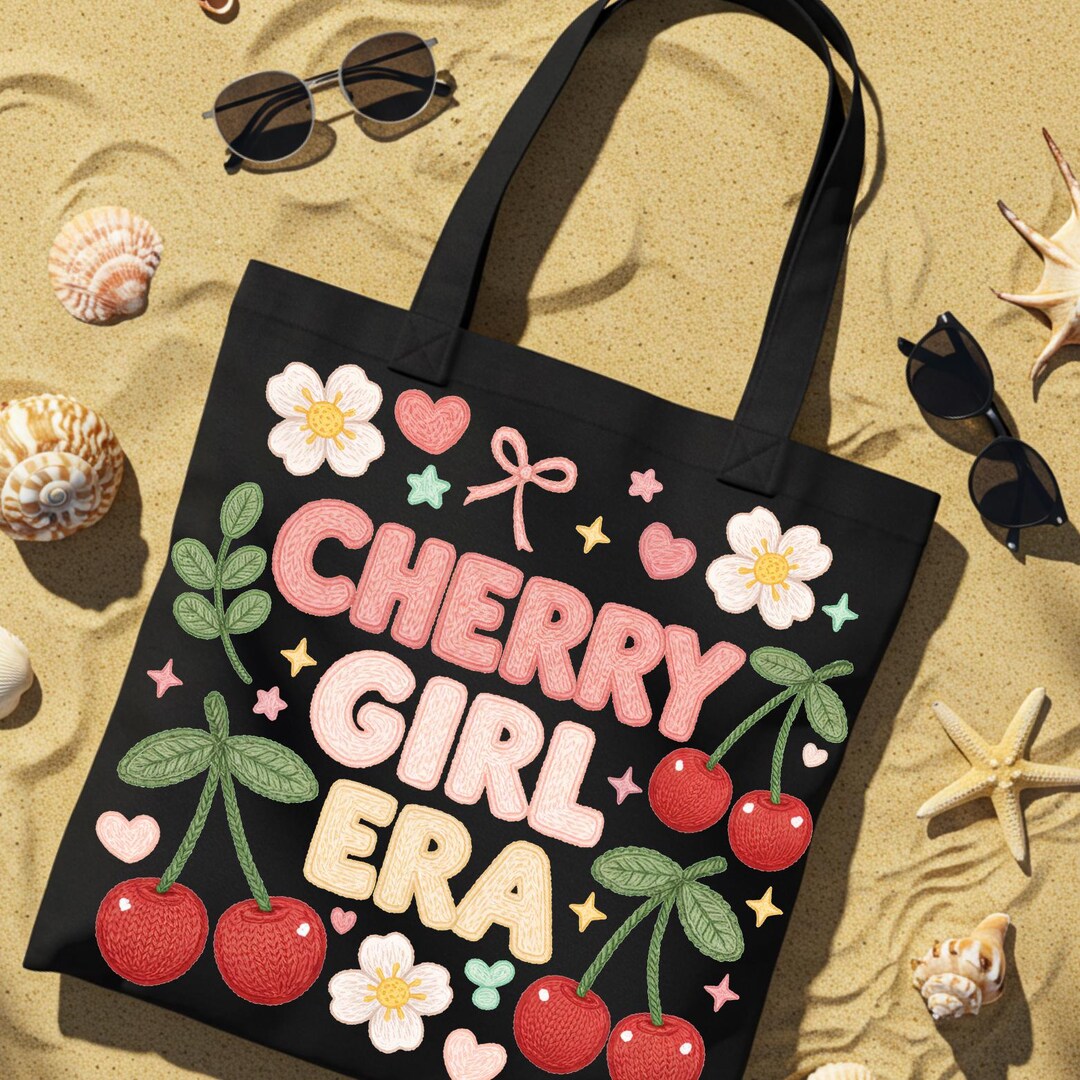 Cherry Girl Era PNG, Cute Summer Cherry Clipart, Cozy Girly Aesthetic ...