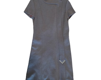 Vintage Peck & Peck 5th Avenue New York Mod Sheath Dress 1960s Sz Sm See Detail