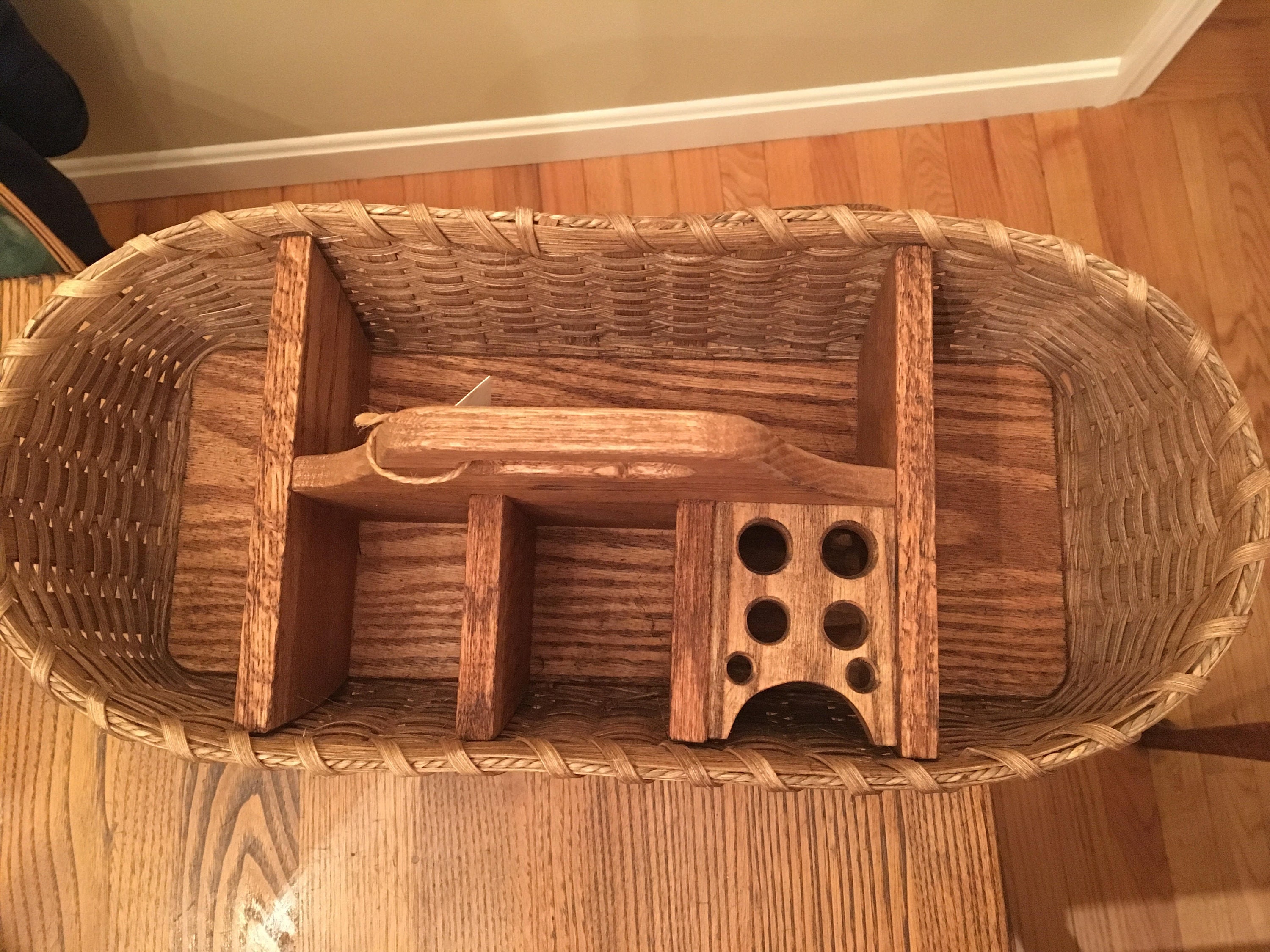 Rug Hooking Basket Etsy