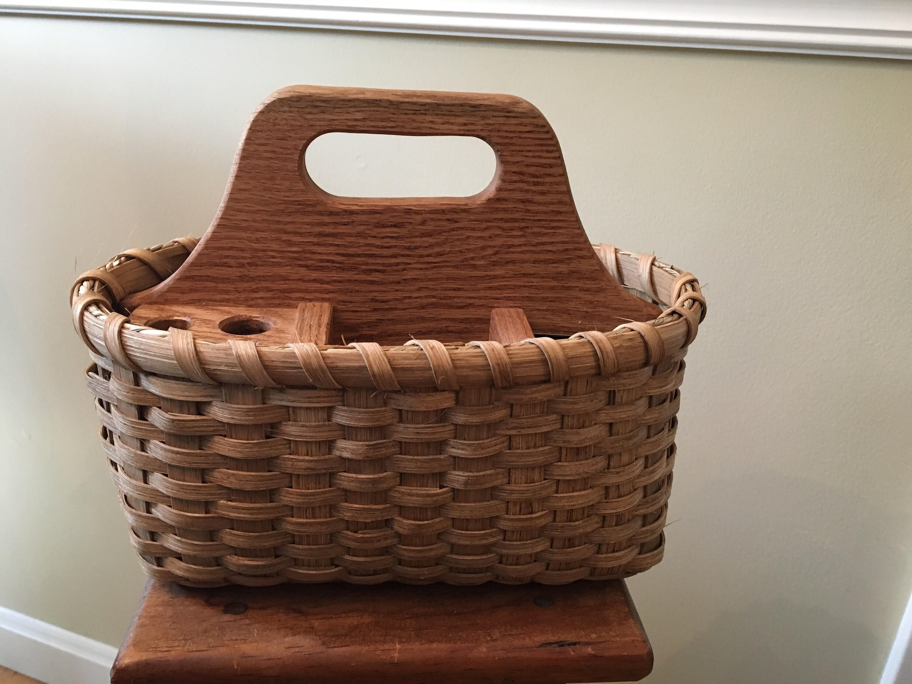 Rug Hooking Basket Etsy