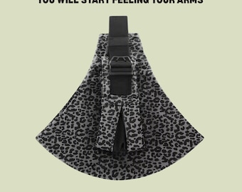 Cómodo portabebés para niños pequeños, manos libres, ideal para viajar