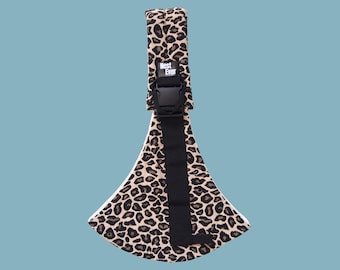 Portabebés Leopard Toddler: Comodidad con manos libres (hasta 16 kg)