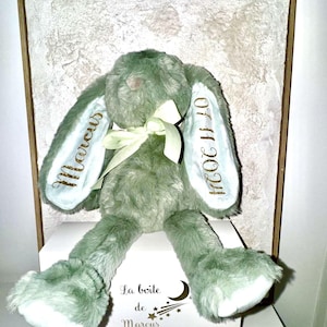 personalized plush toy + personalized box