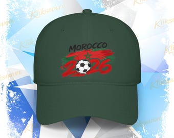 2026 Morocco World Soccer Tournament Fan Hat