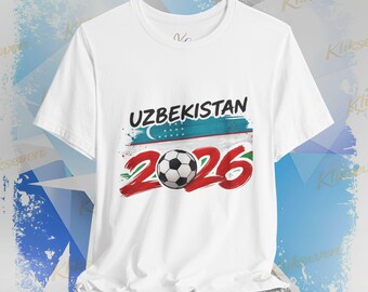 2026 Uzbekistan Soccer World Tournament t Shirt