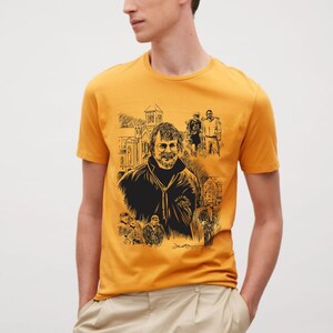 Vintage Art T-Shirt | Unisex Graphic Tee | Retro-Inspired Softstyle Shirt | Unique Gift for History & Art Lovers | Vintage Portrait | Shirt
