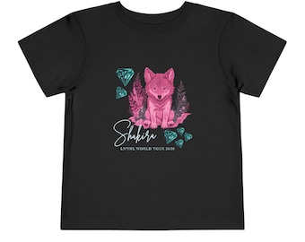 T-shirt Shakira LMYNL World Tour pour tout-petit, haut à manches courtes pour mélomane
