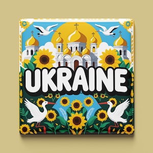 Imán de Ucrania | 6 diseños para elegir | Recuerdo hecho a mano | Kyiv, iglesias, naturaleza, cultura | Regalo para fans y coleccionistas de Europa