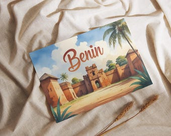 Benin Postcard | 3 Variants to Choose From | Voodoo Culture | West Africa Souvenir Gift