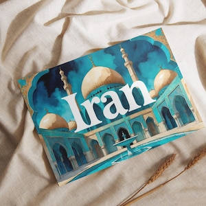 Lot De 3 Cartes Postales Anciennes D'Iran - Non Circulées - Thèmes Architecture Et Paysages